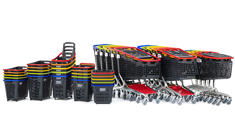 Araven utilizará material reciclado para la fabricación de toda su gama de cestas y carros de la compra