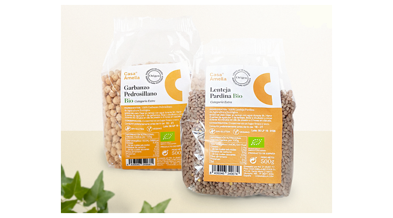 Casa Amella apuesta por las legumbres secas ecológicas de origen 100% nacional