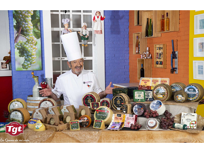 Grupo TGT y Karlos Arguiñano se unen para potenciar el consumo del queso