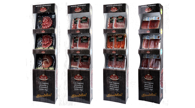 Nuevos boxes expositores de loncheados 