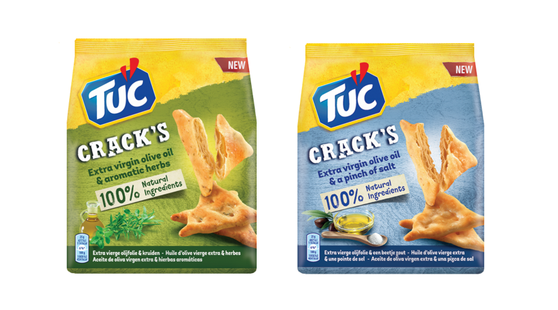 Mondelēz lanza al mercado su nueva línea de galletas saladas TUC Crack’s
