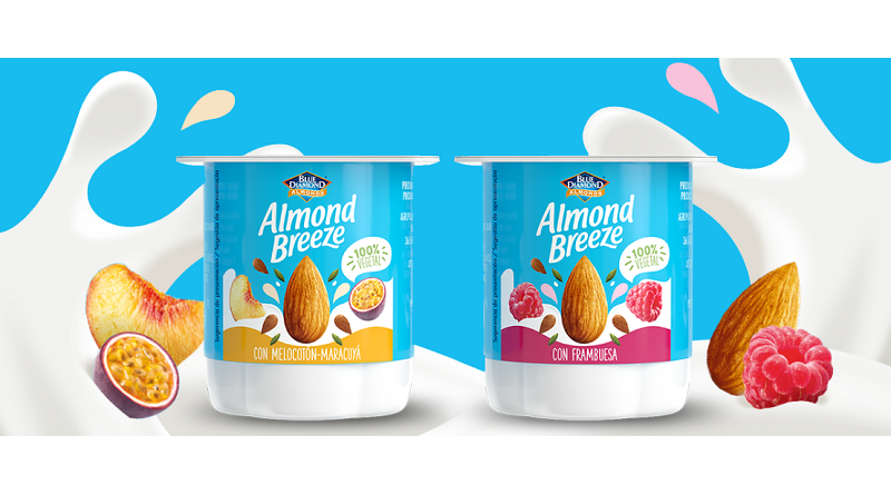 Almond Breeze lanza unas nuevas alternativas vegetales al yogur, con trozos de fruta