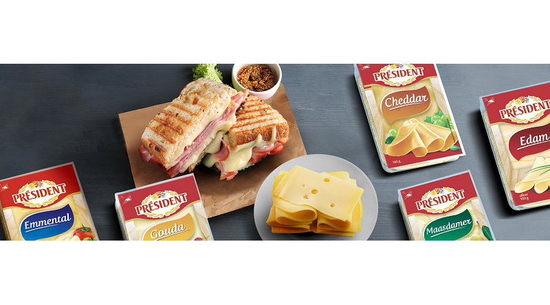 Président entra en el segmento de las lonchas de queso con especialidades internacionales