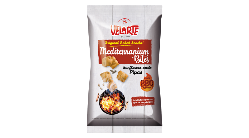 Pipas sabor BBQ, el nuevo Mediterranium Bites de Productos Velarte