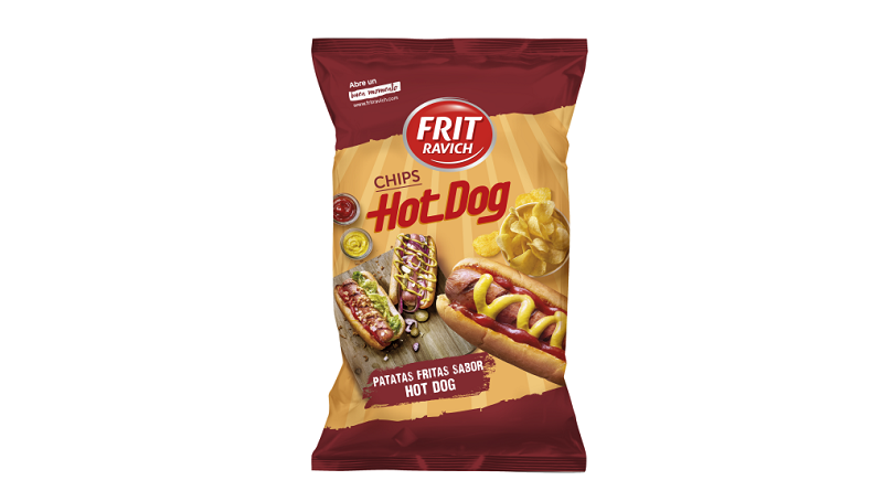 Frit Ravich lanza las nuevas Chips Sabor Hot Dog