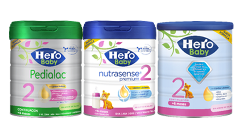 Hero Baby presenta sus nuevas fórmulas infantiles inspiradas en la leche materna