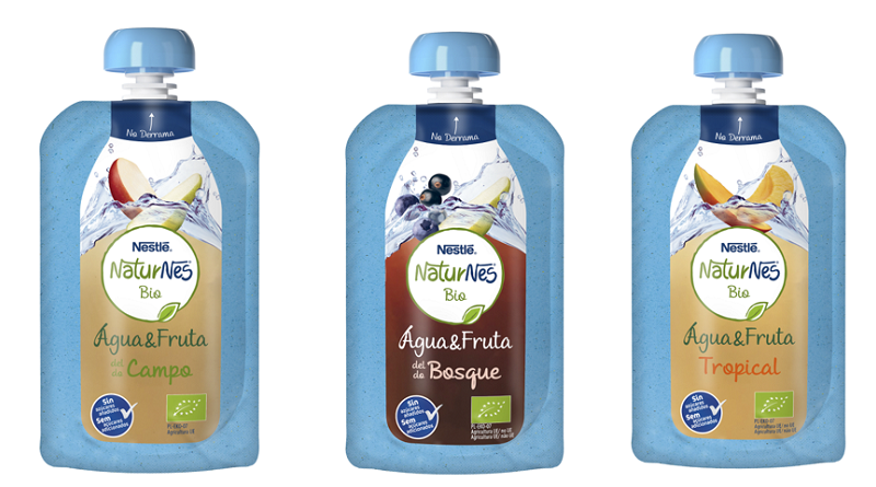 Hidrata a tu bebé con Agua & Fruta  de NaturNes Bio