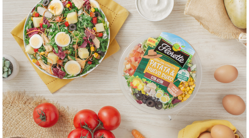 Nueva ensalada de patata y huevo duro de Florette