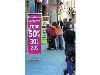 La CEC alerta que el 30% de los comercios podría cerrar antes de final de año
