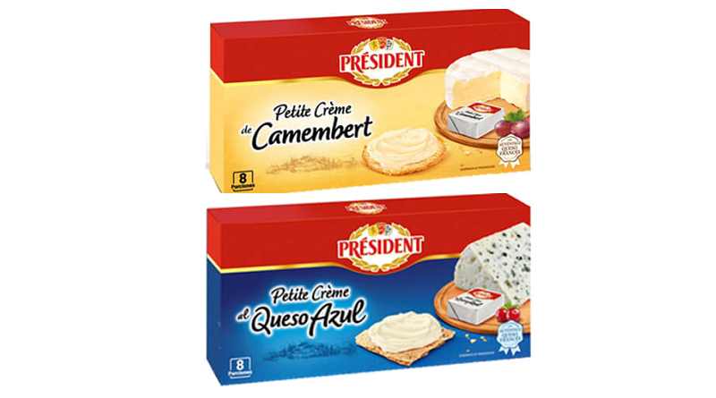 Président lanza su snack premium de queso en porciones Petite Crème