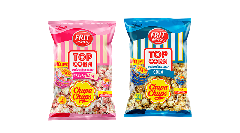Nuevas palomitas Top Corn Chupa Chups