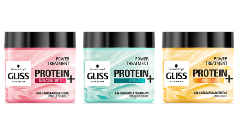 Gliss lanza la Mascarilla de Proteína 4 en 1