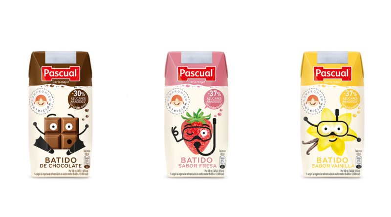 Estrictos criterios nutricionales en los nuevos batidos de Pascual