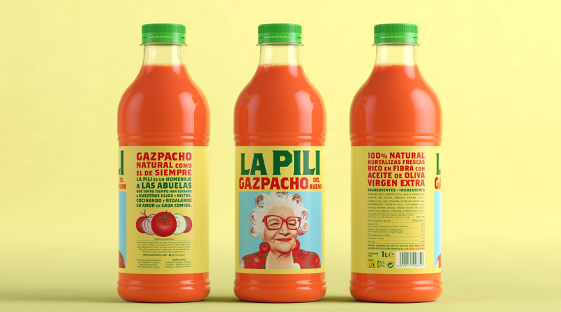 La Pili, gazpacho 100% natural con productos de la huerta murciana