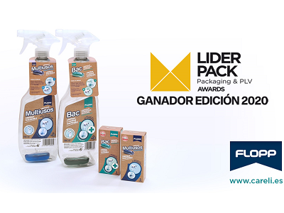 Flopp Bac y Flopp Multiusos de Careli reciben el premio LIDERPACK