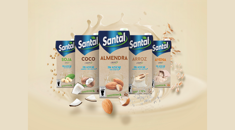 Lactalis relanza su gama vegetal Santal en un envase más sostenible