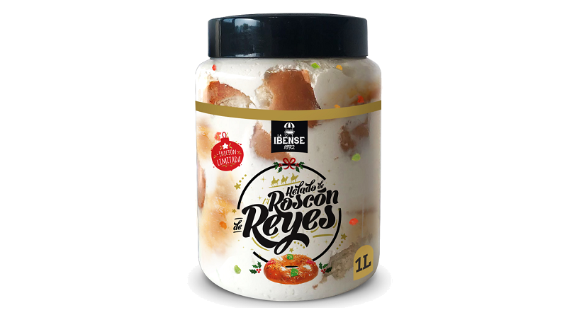 Esta Navidad, disfruta del Roscón de Reyes helado de La Ibense 1892
