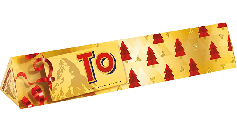 Toblerone lanza una edición especial para Navidad