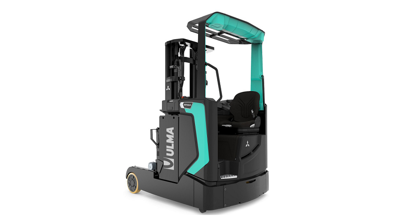 ULMA Servicios de Manutención presenta la nueva carretilla retráctil ligera SENSiA ES de Mitsubishi