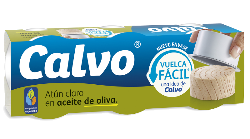 Grupo Calvo transforma el sector de la conserva con la innovación “Vuelca Fácil”