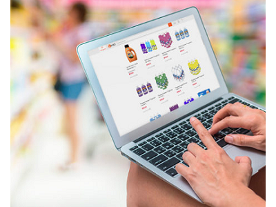 Los precios en los supermercados online  suben un 1,4% en 2020