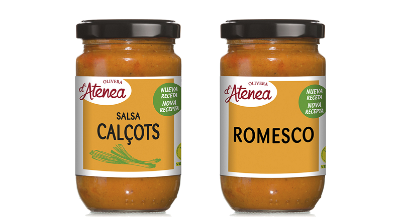 Salsas Calçots y Romesco con nueva imagen