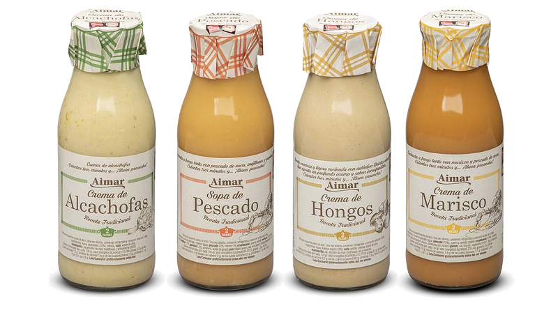 Nuevas sopas y cremas Aimar