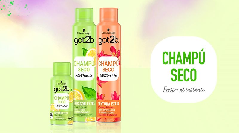 got2b incluye en su porfolio un nuevo producto, el champú en seco