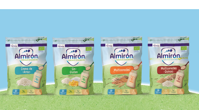 Almirón lanza su nueva gama de cereales con ingredientes ecológicos
