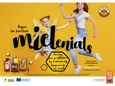 ASEMIEL-ANIMPA lanza la campaña Familias Mielenials para impulsar el consumo de miel