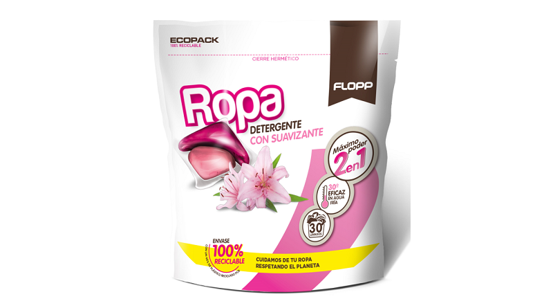 Careli renueva Flopp Ropa Detergente con Suavizante