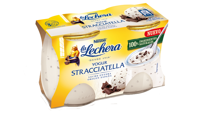 La Lechera incluye dos nuevas variedades de Stracciatella a sus yogures