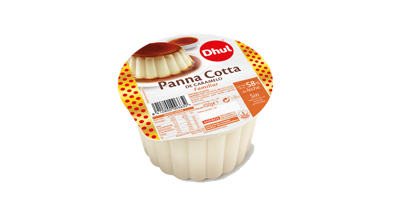 Dhul lanza nuevo formato familiar de Panna Cotta
