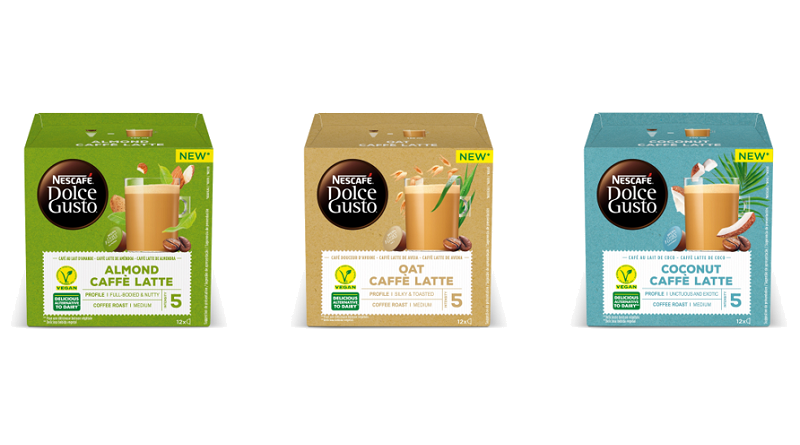 Nescafé Dolce Gusto  sorprende  con la nueva gama de cafés 100% vegetales