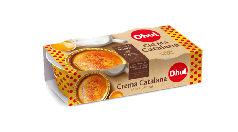 Nueva Crema Catalana al Baño María DHUL