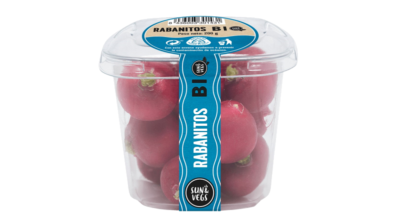 Agromediterránea utiliza plástico recuperado del mar para los envases de su surtido BIO