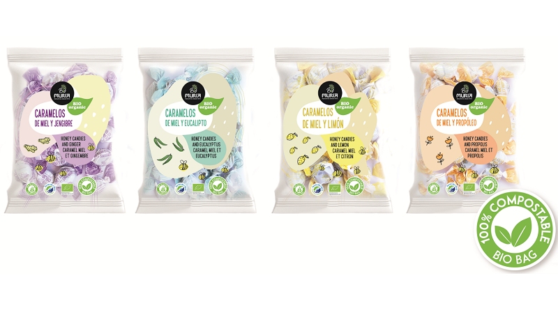 Muria BIO lanza los primeros caramelos de miel ecológica de Europa
