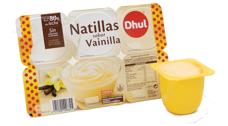 DHUL amplía su gama de Postres Familiares