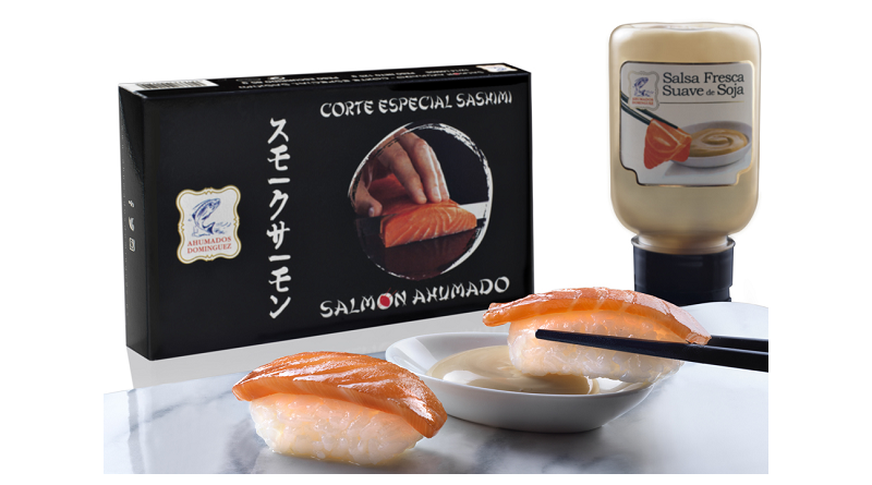 Ahumados Dominguez presenta Sashimi premium