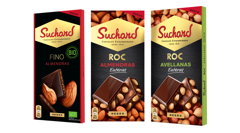 Tres nuevas variedades en las gamas BIO y ROC de Suchard