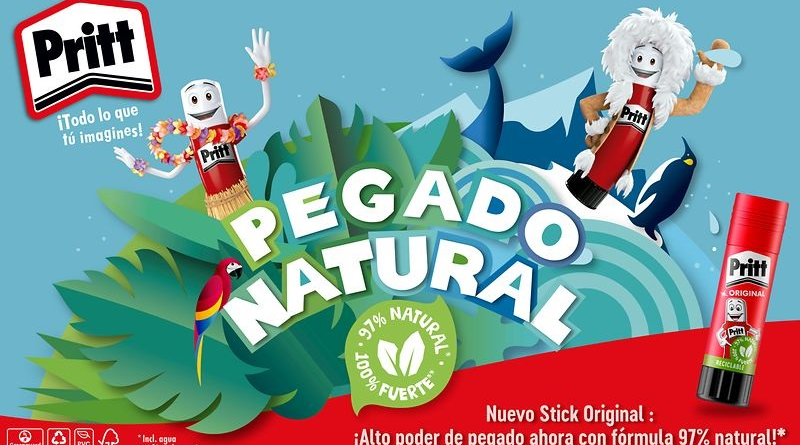 Las barras adhesivas de Pritt son ahora más sostenibles que nunca