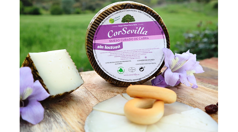 CorSevilla lanza un nuevo Queso Curado de Cabra SIN LACTOSA