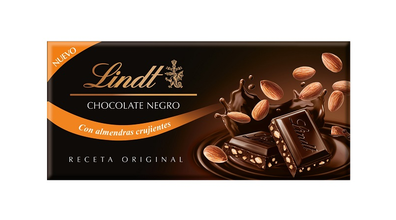 Chocolate negro con almendras del Piamonte de Lindt & Sprüngli