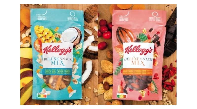 Kellogg Deluxe Snack Mix, una nueva selección de snacks premium a base de cereales