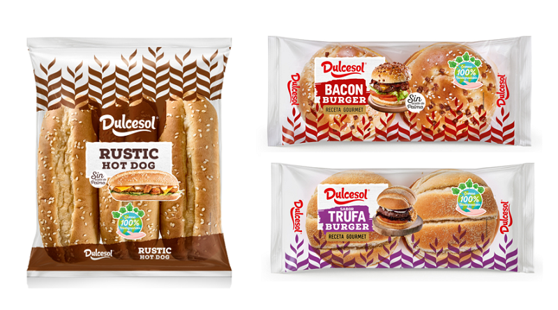 Nuevas variedades de pan para hamburguesa de Dulcesol