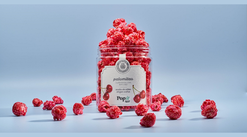 Palomitas con sabor a cereza y AOVE La Chinata