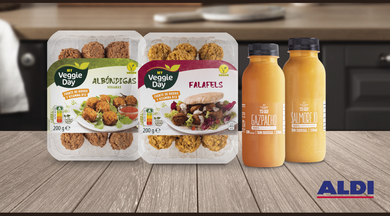 ALDI amplía su sección de platos preparados e incorpora opciones veggies