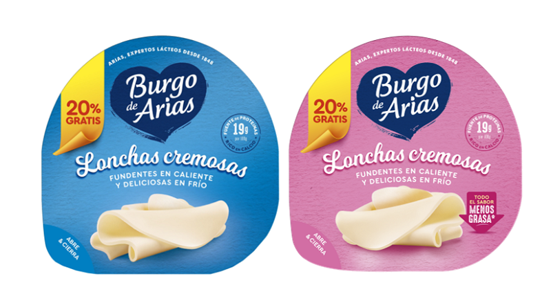Las Lonchas Cremosas de Burgo de Arias renuevan su imagen