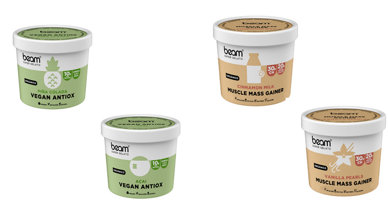 Beam Super Gelato, primer helado orgánico y artesanal para deportistas