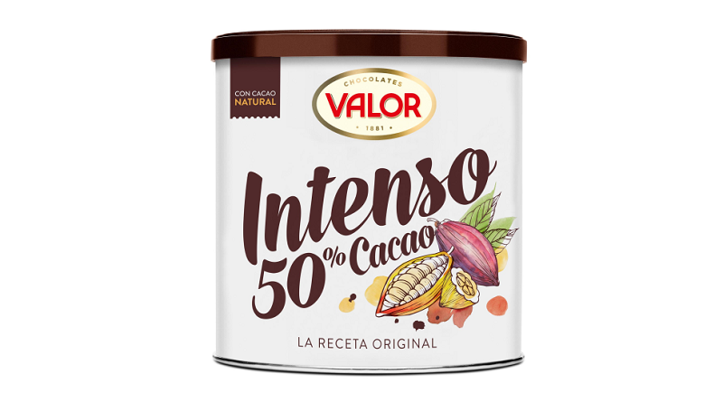 Nuevo Cacao Intenso 50% de Valor